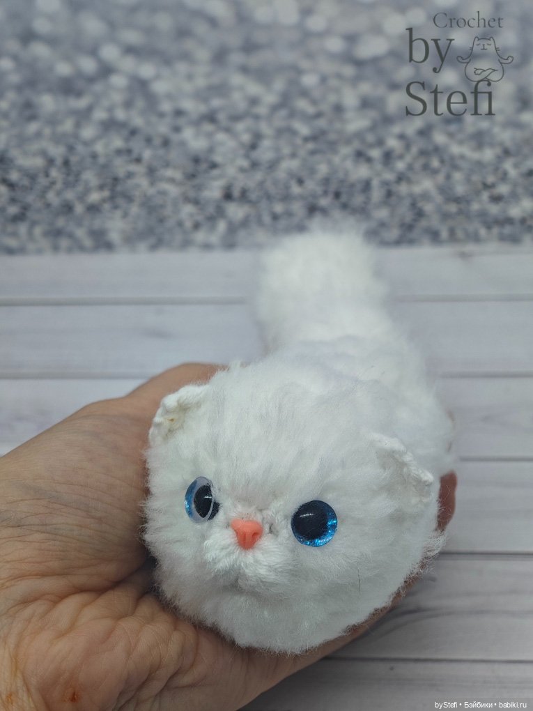 Пушистик — Вязаные игрушки и амигуруми: крючком (фото 8)