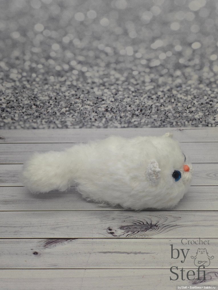 Пушистик — Вязаные игрушки и амигуруми: крючком (фото 5)