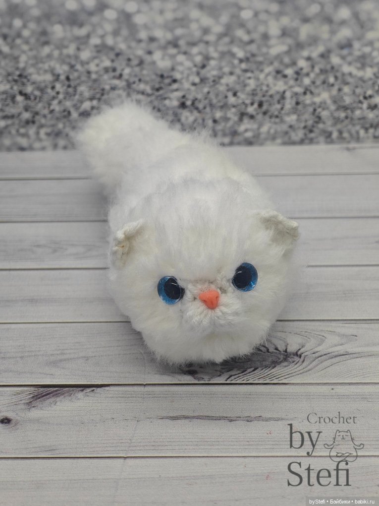 Пушистик — Вязаные игрушки и амигуруми: крючком