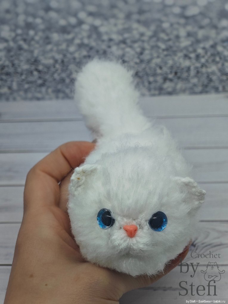 Пушистик — Вязаные игрушки и амигуруми: крючком