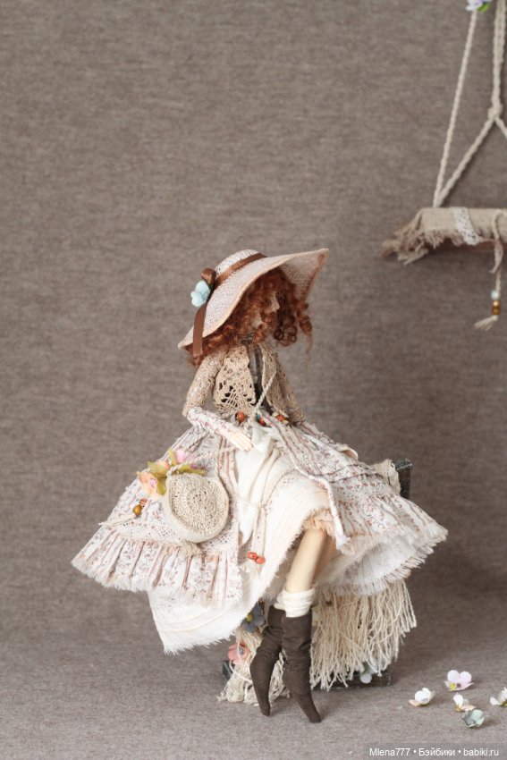 Голубка — Авторские шарнирные куклы своими руками: лепка (фото 10)