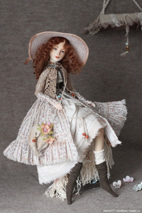 Голубка — Авторские шарнирные куклы своими руками: лепка