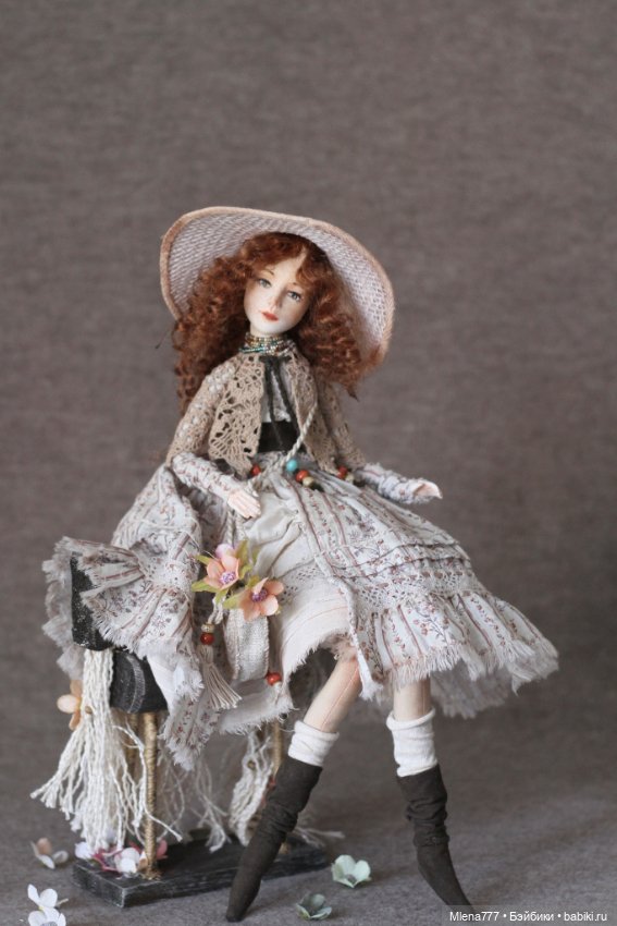 Голубка — Авторские шарнирные куклы своими руками: лепка