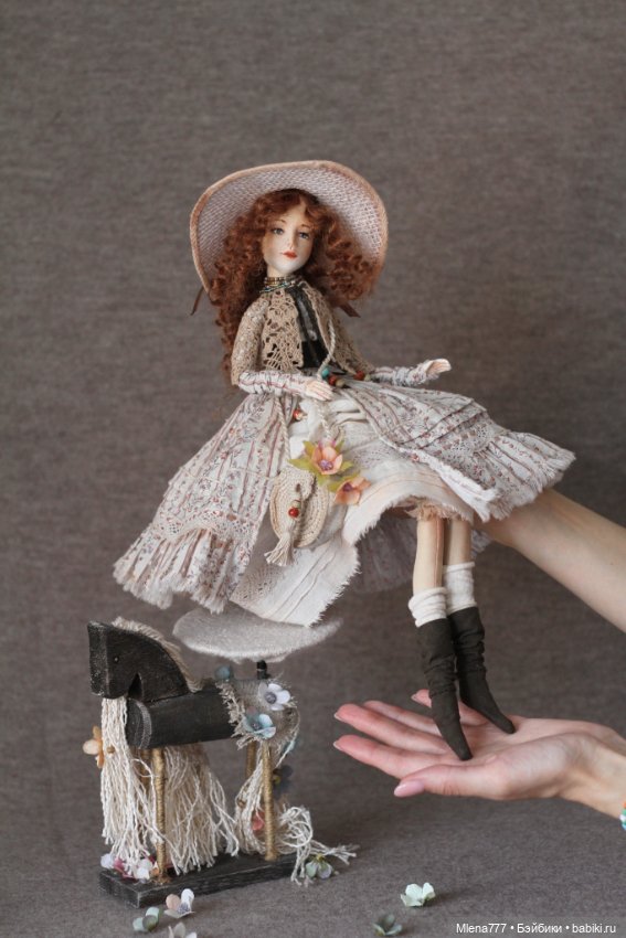 Голубка — Авторские шарнирные куклы своими руками: лепка (фото 3)