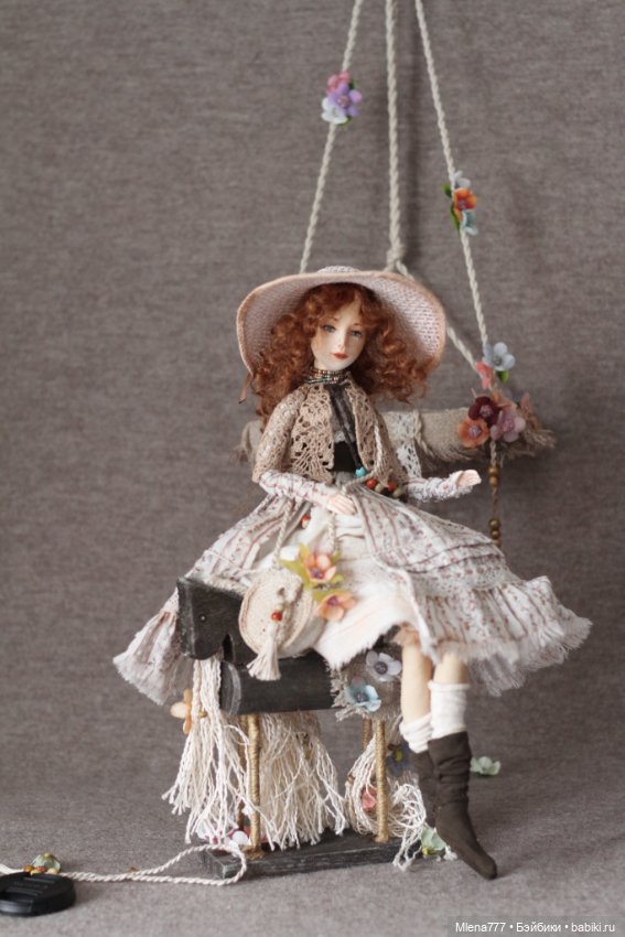 Голубка — Авторские шарнирные куклы своими руками: лепка (фото 6)
