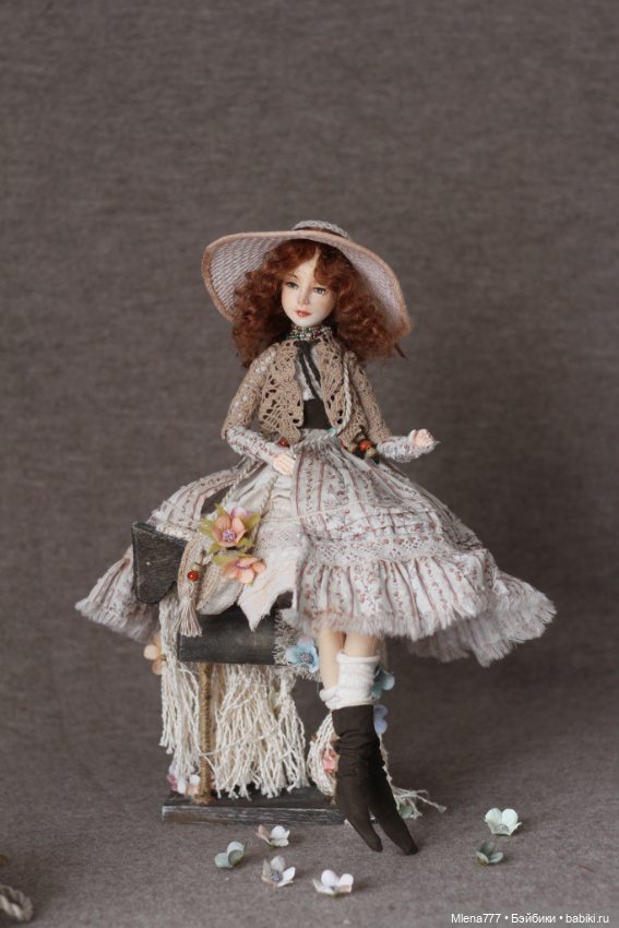 Голубка — Авторские шарнирные куклы своими руками: лепка (фото 5)