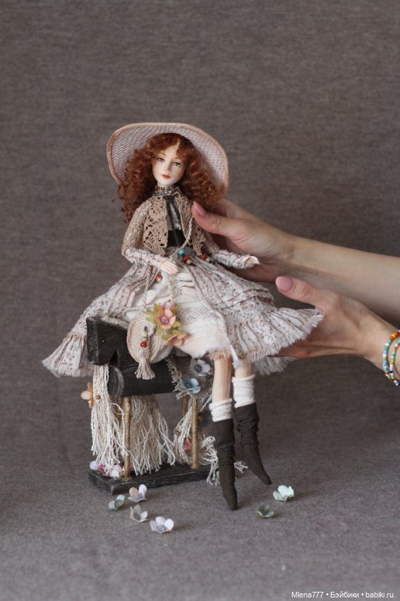 Голубка — Авторские шарнирные куклы своими руками: лепка (фото 4)