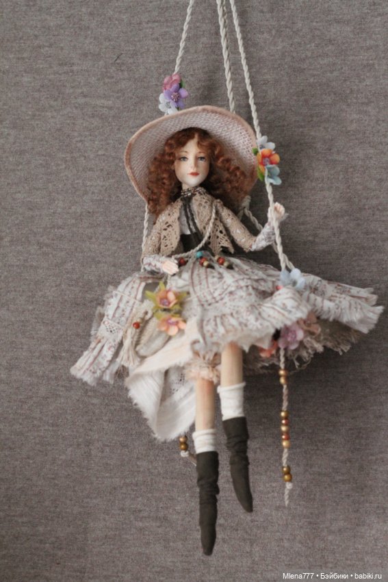 Голубка — Авторские шарнирные куклы своими руками: лепка