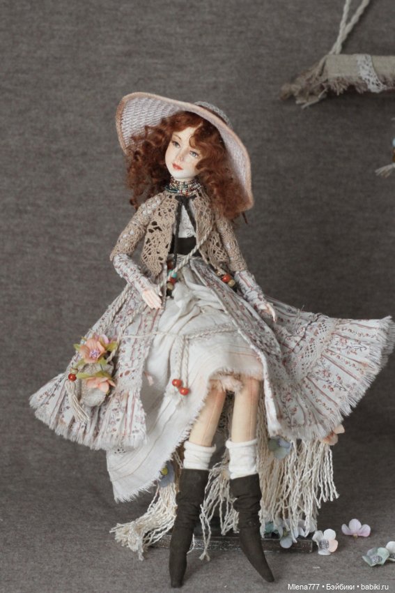 Голубка — Авторские шарнирные куклы своими руками: лепка