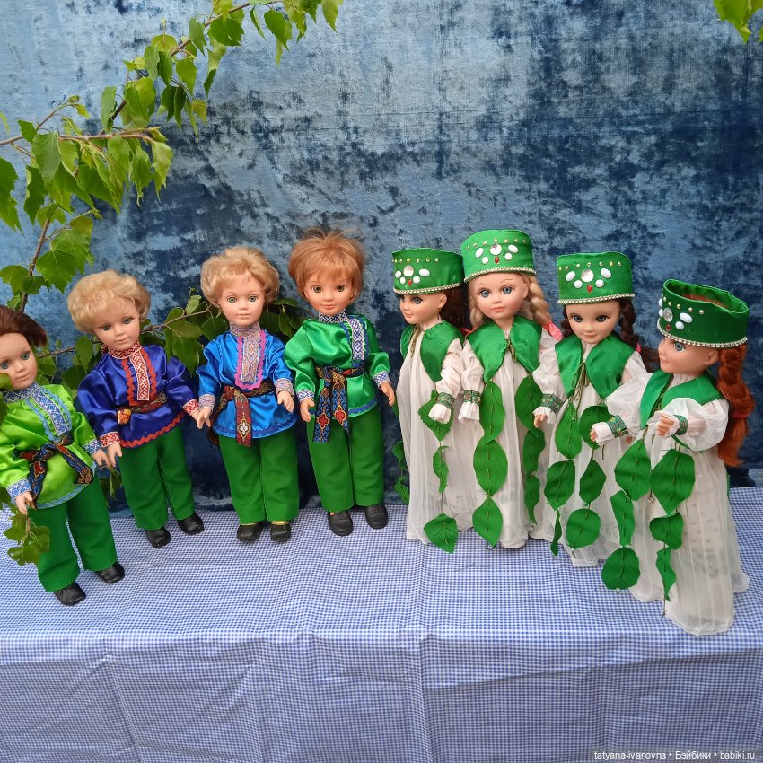 Танец "Белая березонька" к дню России (фото 3)