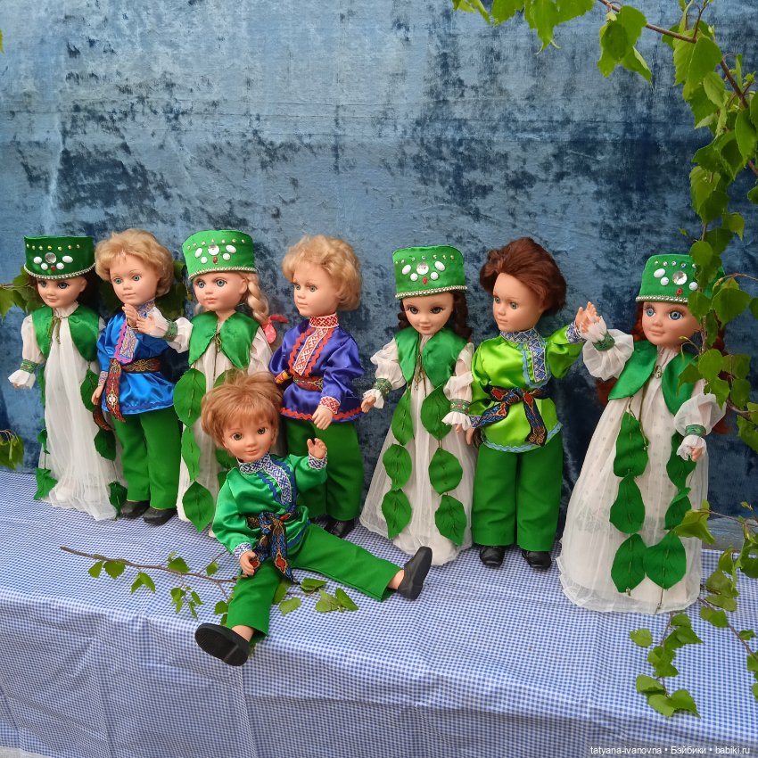 Танец "Белая березонька" к дню России