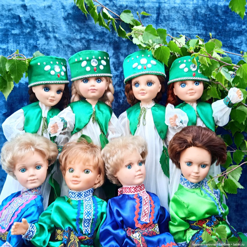 Танец "Белая березонька" к дню России