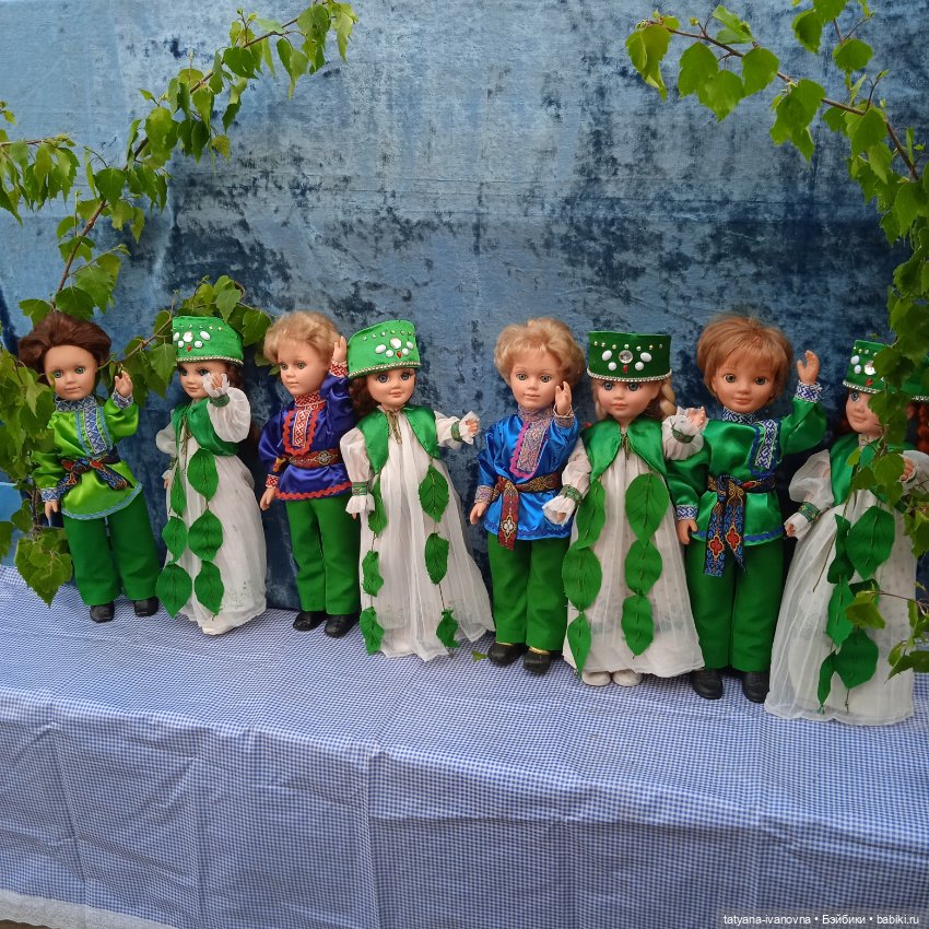 Танец "Белая березонька" к дню России