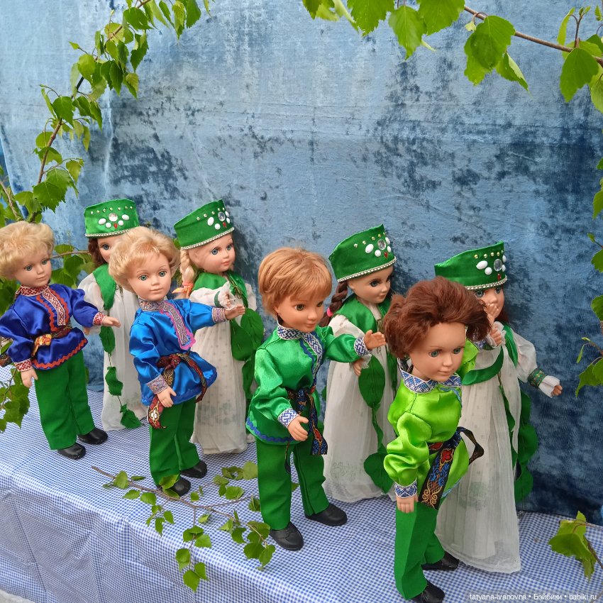 Танец "Белая березонька" к дню России (фото 6)