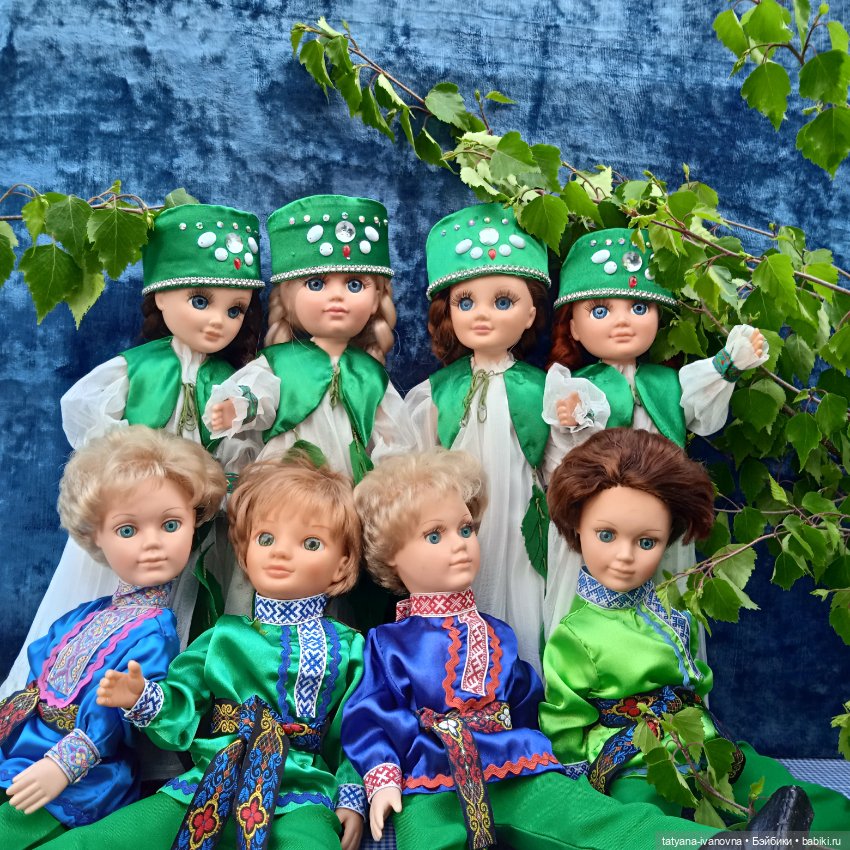 Танец "Белая березонька" к дню России