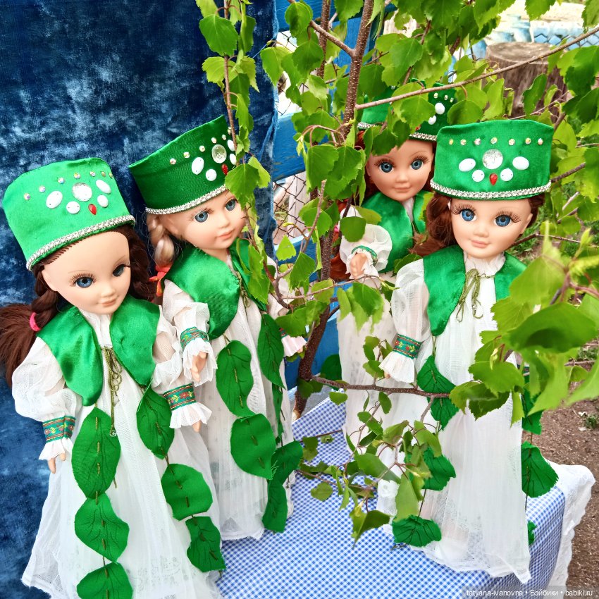 Танец "Белая березонька" к дню России (фото 4)