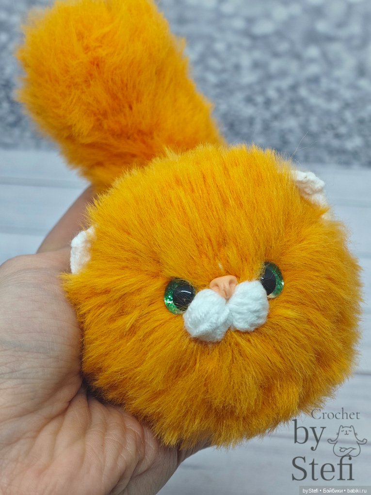 Рыжик — Вязаные игрушки и амигуруми: крючком (фото 7)