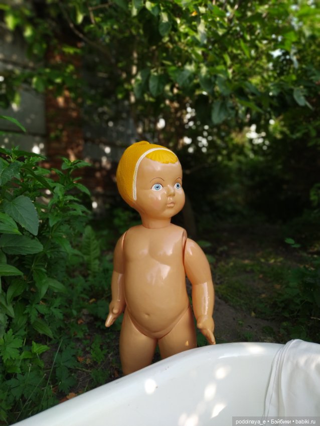 Жарким днëм — Советские винтажные куклы (СССР): Ленигрушка
