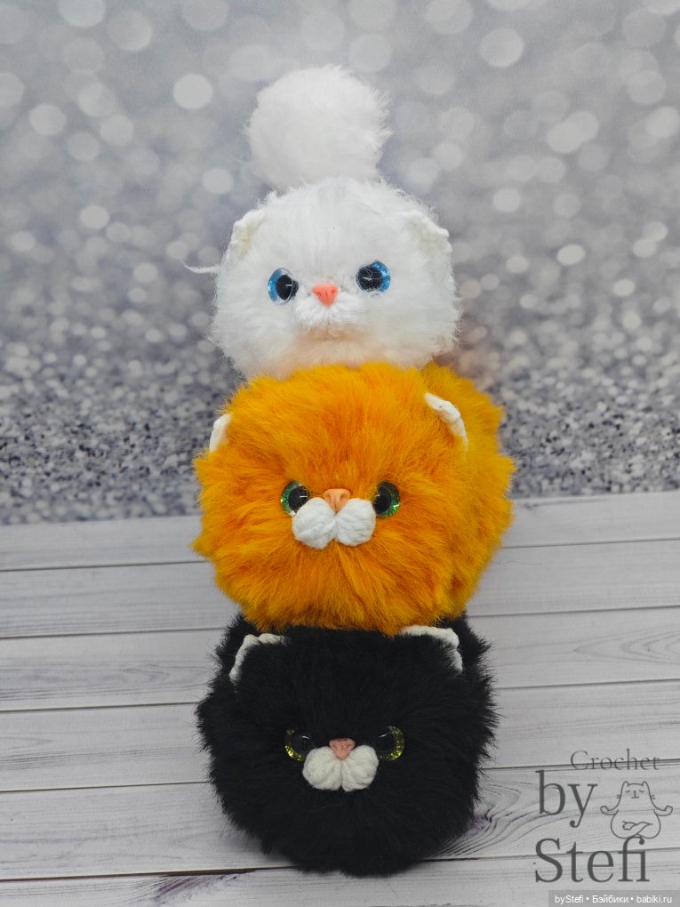 Чёрненький котофей — Вязаные игрушки и амигуруми: крючком