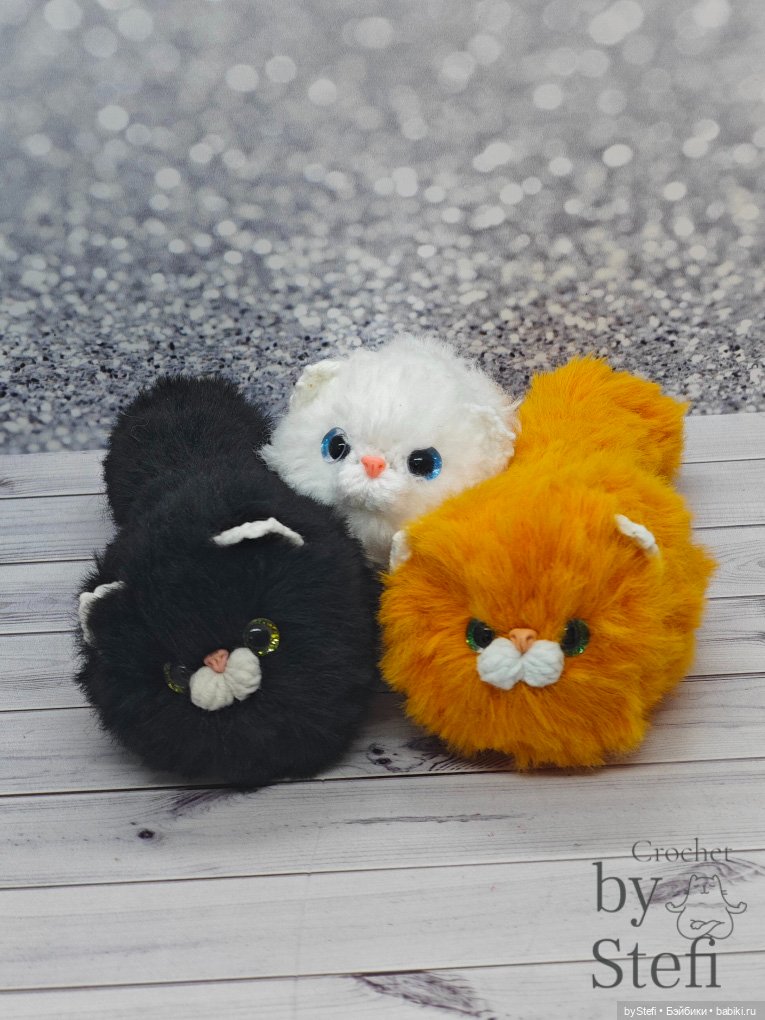 Чёрненький котофей — Вязаные игрушки и амигуруми: крючком