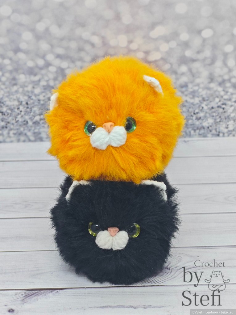 Чёрненький котофей — Вязаные игрушки и амигуруми: крючком