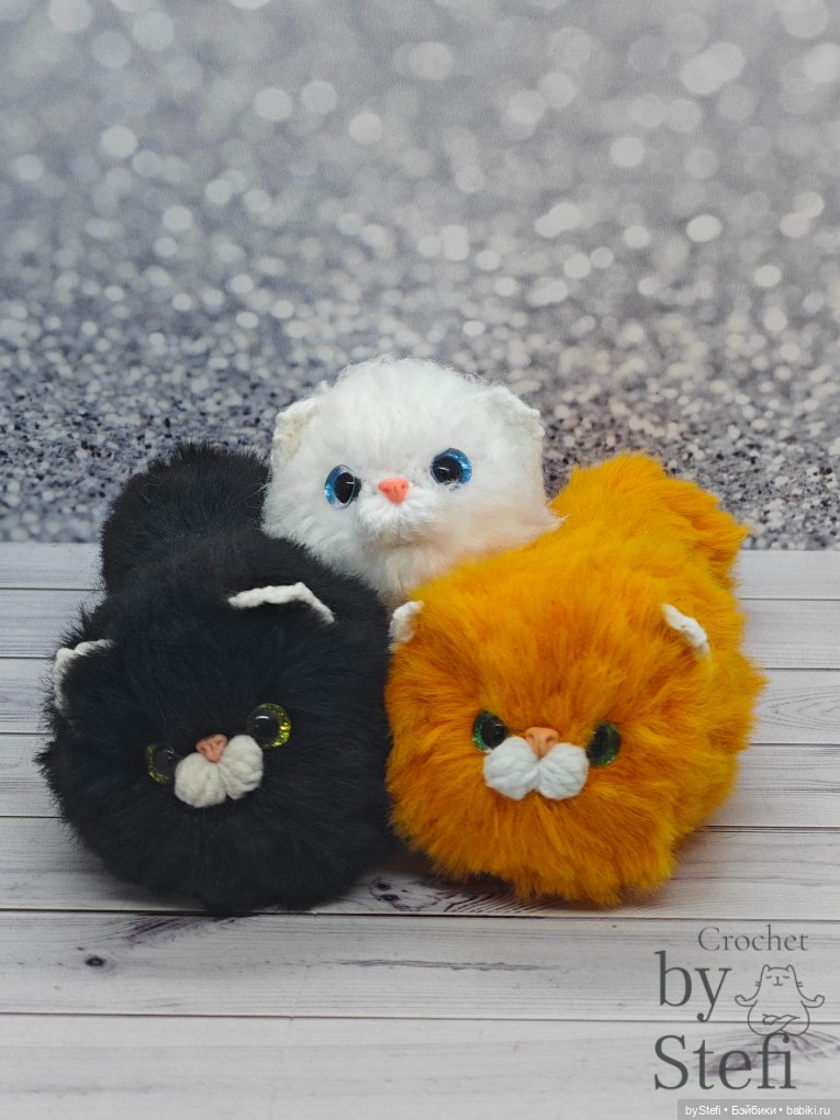 Чёрненький котофей — Вязаные игрушки и амигуруми: крючком