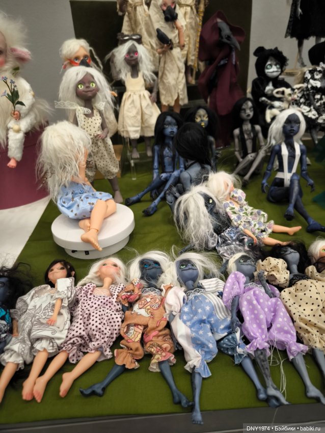 Модные куклы на Тишинке — Выставки кукол и мишек Тедди: фоторепортажи