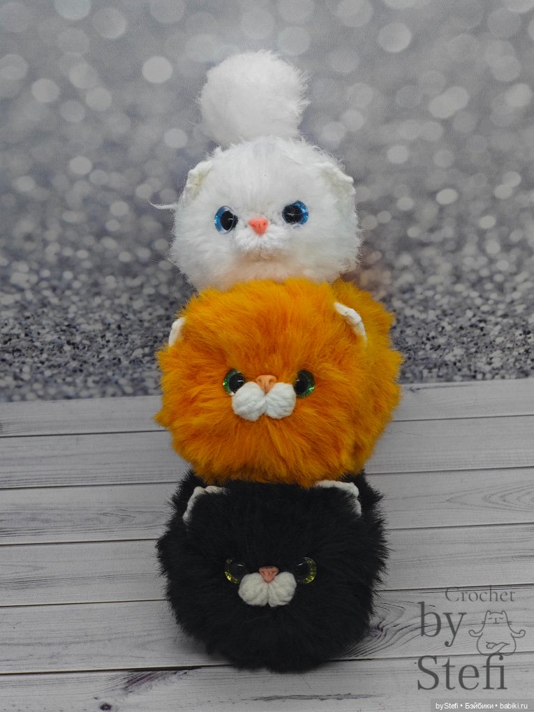 Чёрненький котофей — Вязаные игрушки и амигуруми: крючком