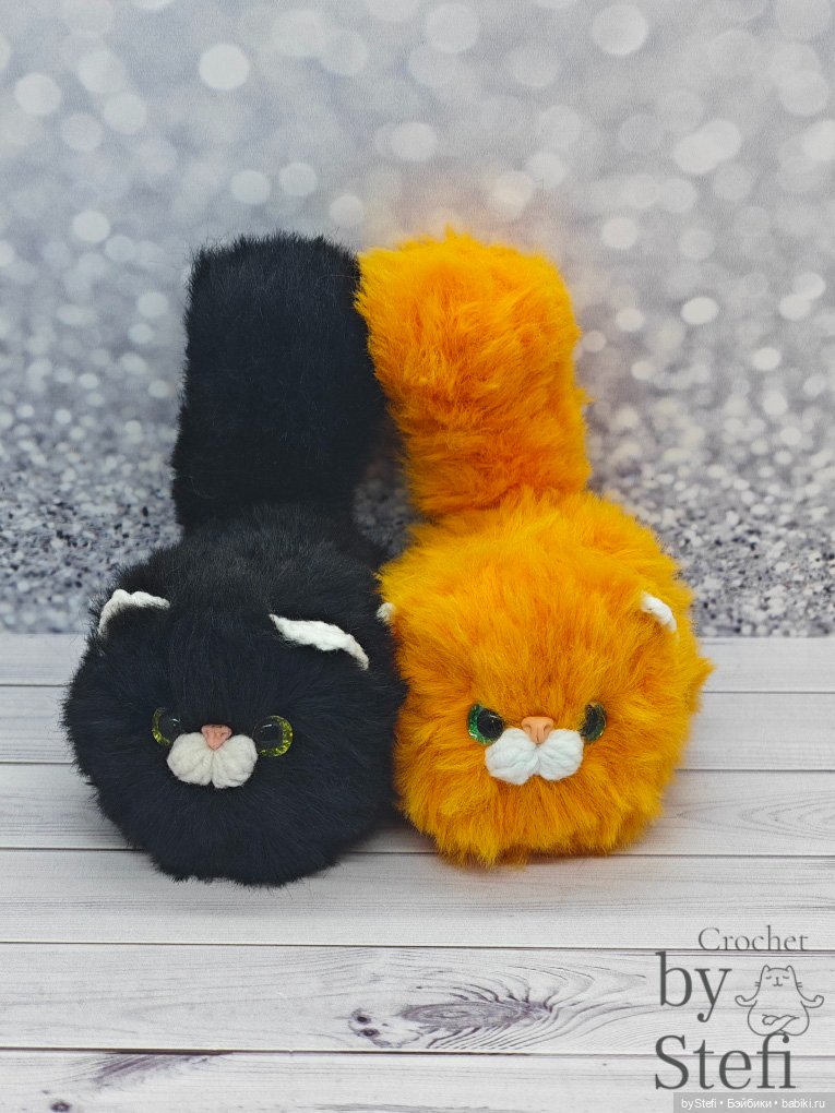 Чёрненький котофей — Вязаные игрушки и амигуруми: крючком