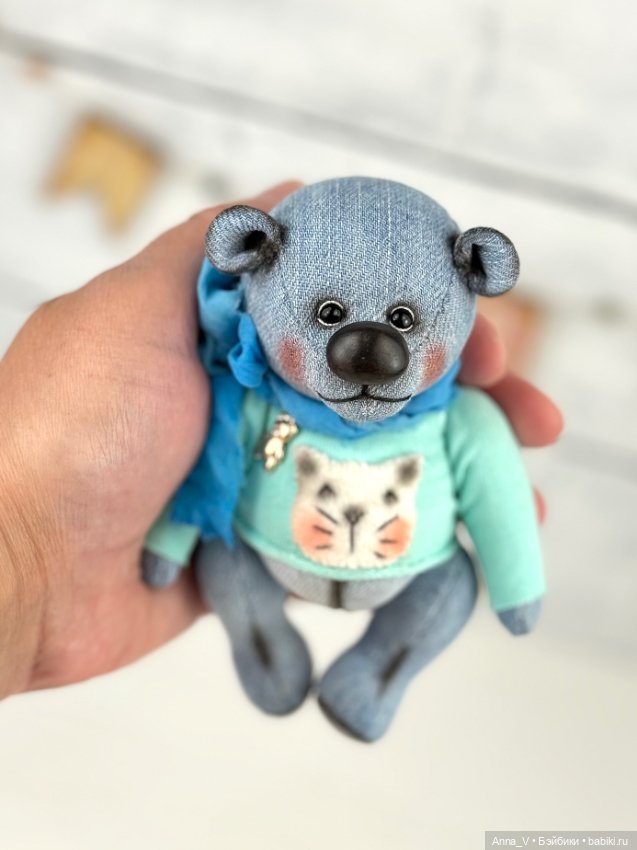 Тедди мишка Потап — Авторские мишки Тедди и друзья: фото