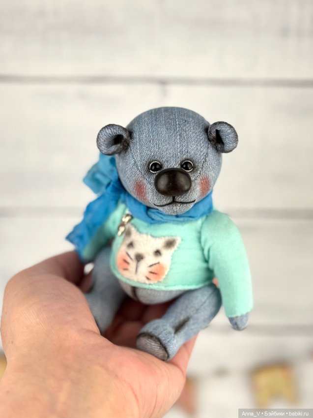 Тедди мишка Потап — Авторские мишки Тедди и друзья: фото (фото 5)