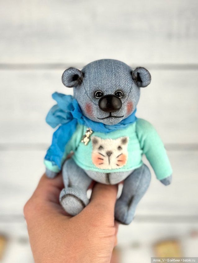 Тедди мишка Потап — Авторские мишки Тедди и друзья: фото (фото 2)