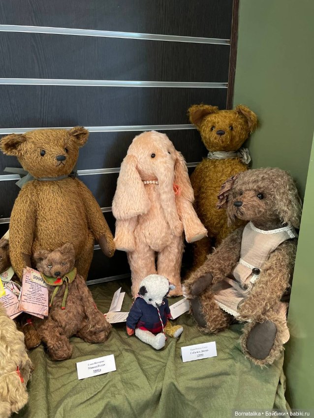 Приглашаю заглянуть на выставку мишек тедди в Питере 2025