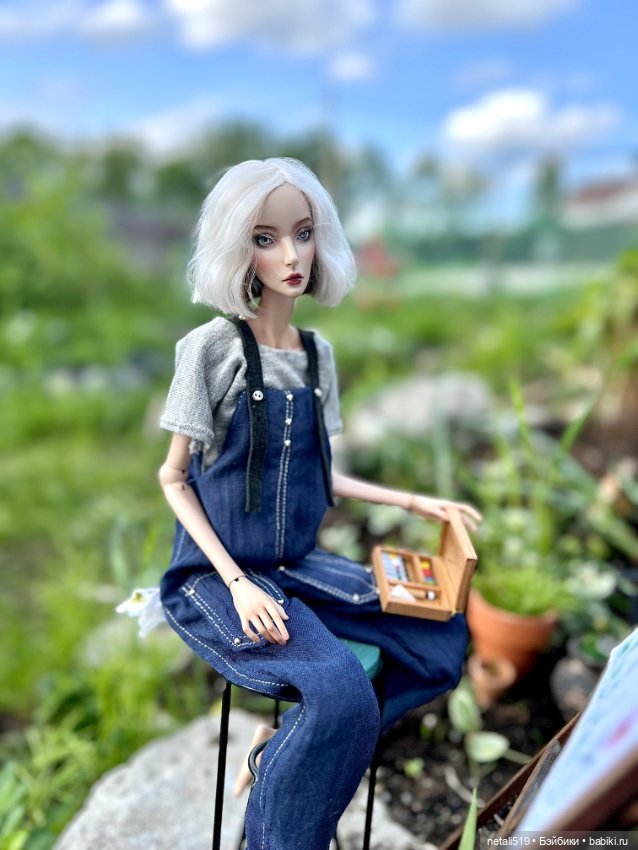 Художница — Фотоистории с куклами BJD (БЖД): сериалы (фото 3)