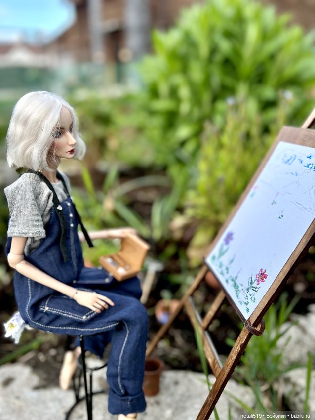 Художница — Фотоистории с куклами BJD (БЖД): сериалы (фото 2)