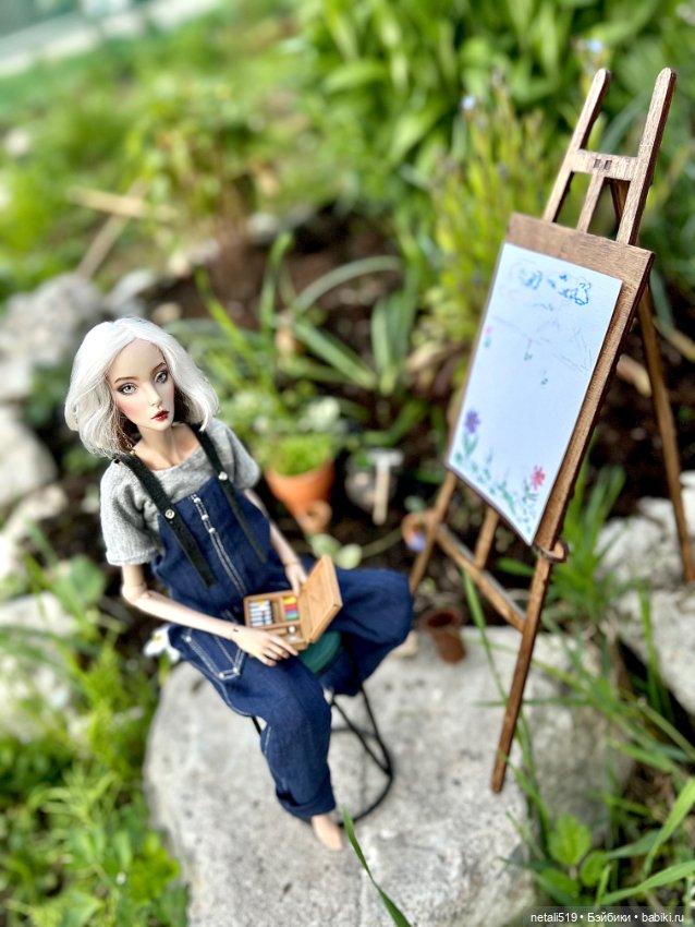 Художница — Фотоистории с куклами BJD (БЖД): сериалы (фото 4)