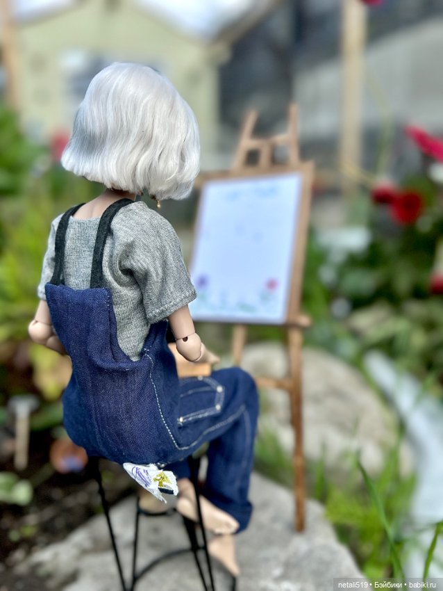 Художница — Фотоистории с куклами BJD (БЖД): сериалы (фото 6)