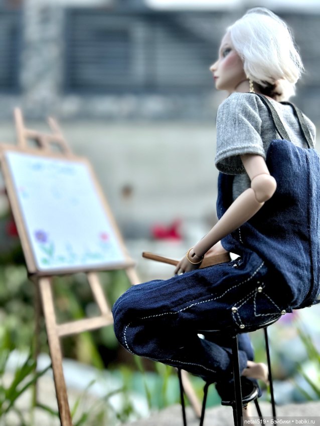 Художница — Фотоистории с куклами BJD (БЖД): сериалы (фото 7)