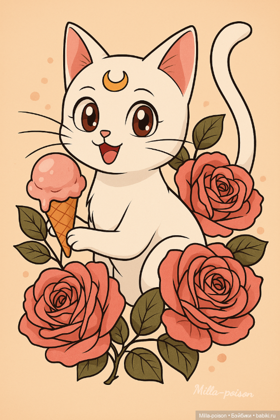 Кошки в образе персонажей (фото 2)