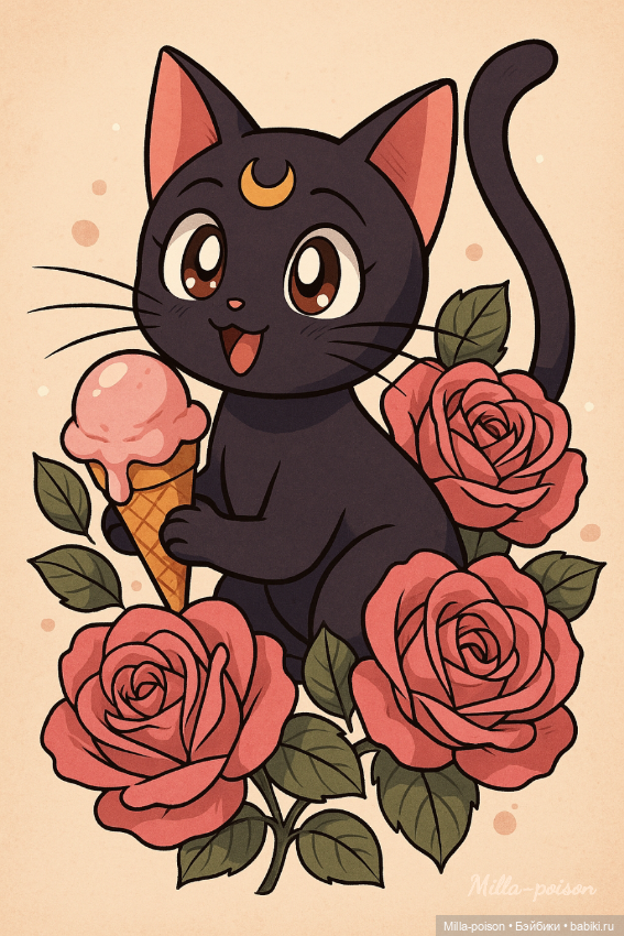 Кошки в образе персонажей