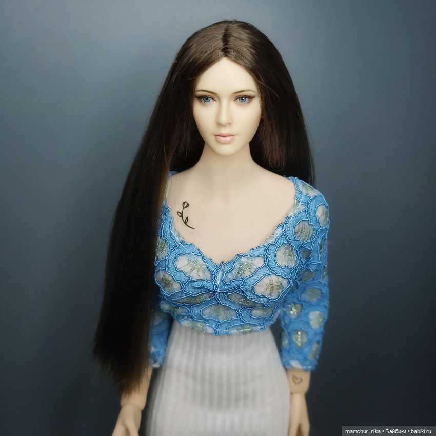 Обновленная Елена...🩵 — Куклы Phicen (TBLeague/Фицен): бесшовные тела