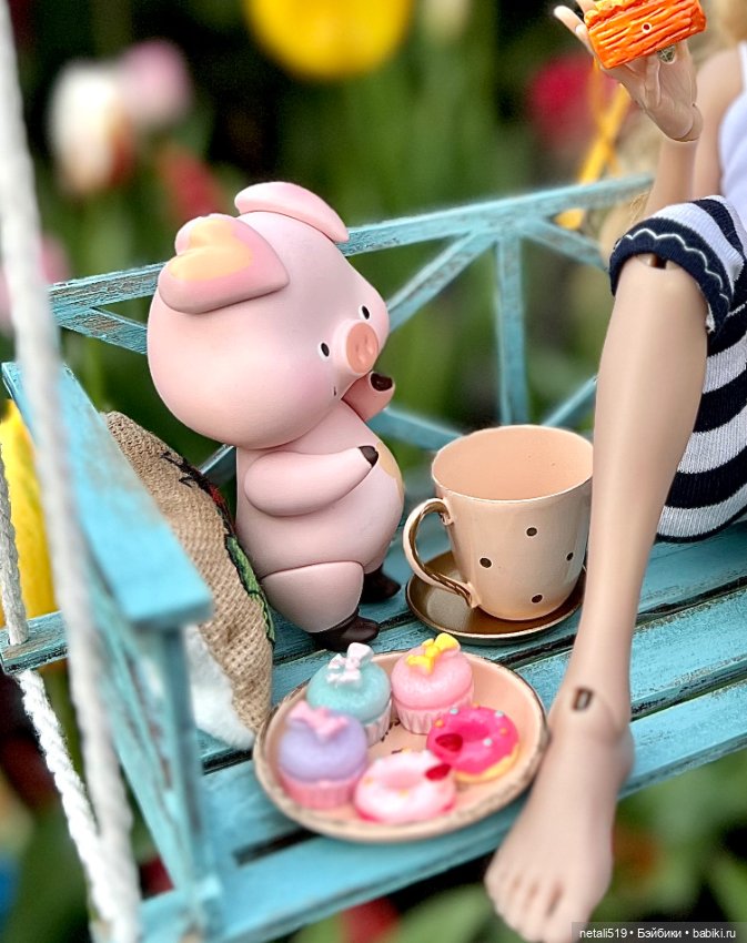 Посиделки в саду 🌳 ☕️ 🍰🍩 — Одежда и обувь для кукол BJD (БЖД): 1/3 (фото 3)
