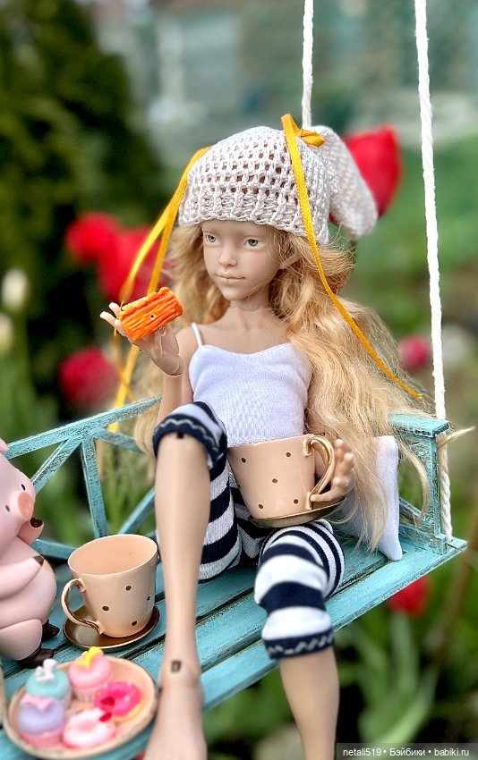 Посиделки в саду 🌳 ☕️ 🍰🍩 — Одежда и обувь для кукол BJD (БЖД): 1/3 (фото 2)