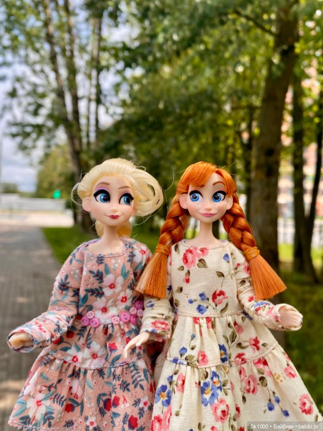 Сестрички — Куклы Disney Animators и Принцессы Диснея: Disney Store
