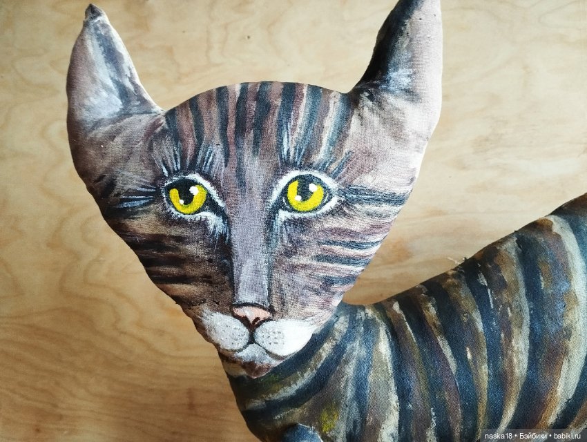 Два Кота — Текстильные игрушки и примитивы: кофейные (фото 2)