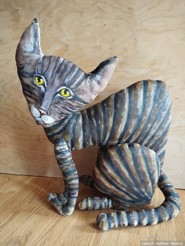 Два Кота — Текстильные игрушки и примитивы: кофейные