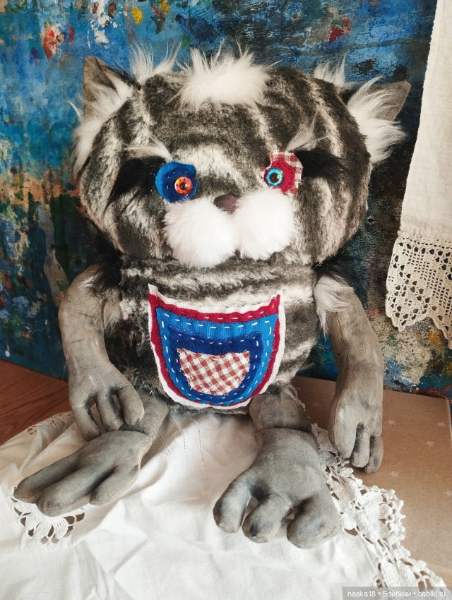 Два Кота — Текстильные игрушки и примитивы: кофейные (фото 6)