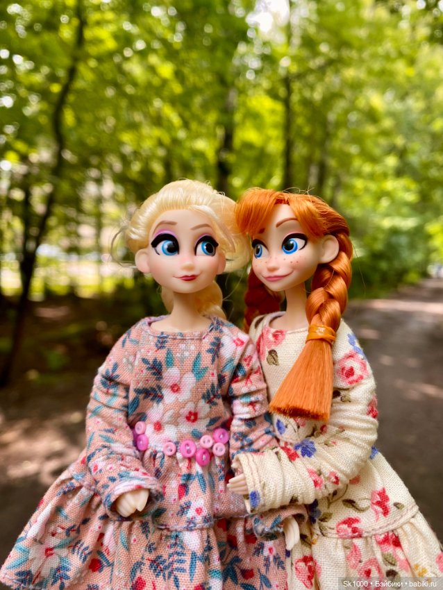 Сестрички — Куклы Disney Animators и Принцессы Диснея: Disney Store