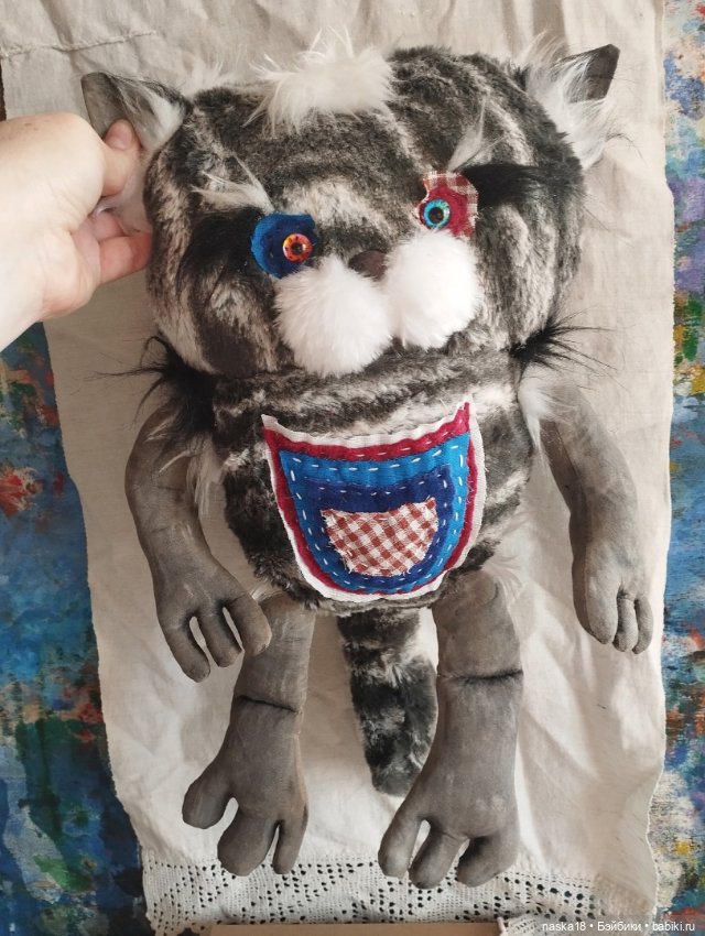 Два Кота — Текстильные игрушки и примитивы: кофейные (фото 7)