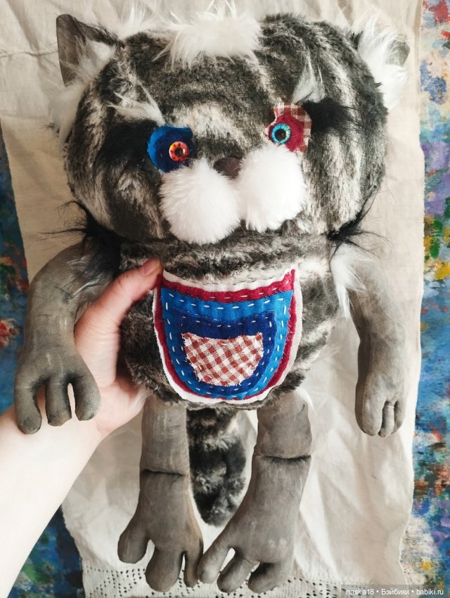 Два Кота — Текстильные игрушки и примитивы: кофейные (фото 9)